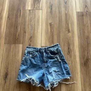 Flying Monkey womens Distressed hi rise Shorts size 26